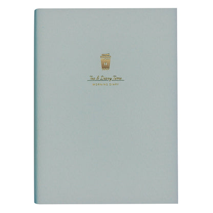 Morning Tea Time Journal - A6 Journal, Blue - Daigo