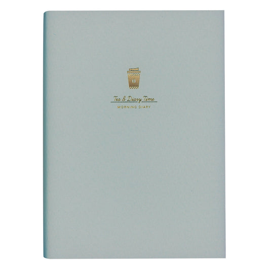 Morning Tea Time Journal - A6 Journal, Blue - Daigo