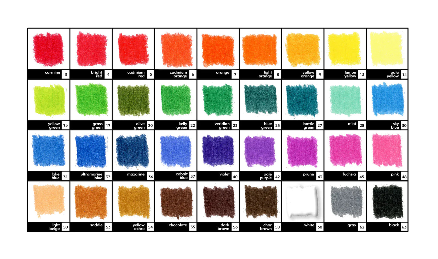 Artist Lead Holder Set, 36 Colors by With